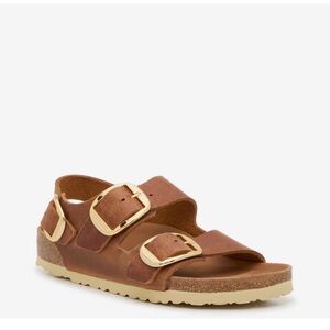 Birkenstock Milano Big Buckle - Cognac